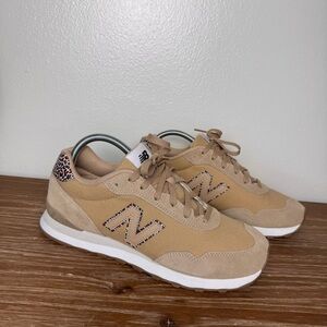 New Balance 515 V3 Retro Tan Leopard Sneakers Women’ 11 Mens 9.5